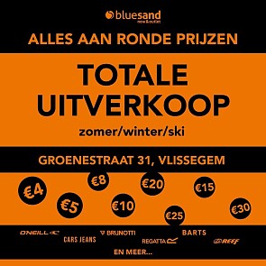 Bluesand outlet uitverkoop