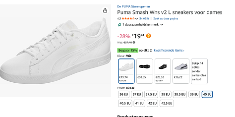 goedkope puma sneakers