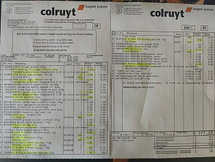 Hoeveelheidskortingen bij Colruyt + cashback shopmium