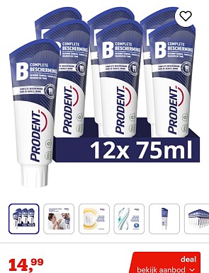 Prodent tandpasta