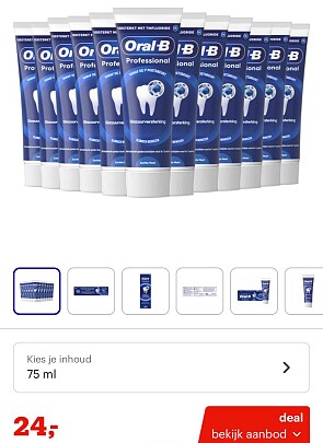 Oral-B Tandpasta Professional