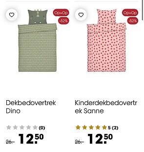 Kinderdekbedovertrekken