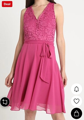 -82% Esprit Collection-Cocktailjurk berry