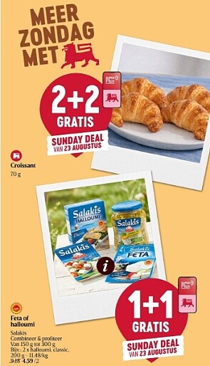 Zondagse deals bij Delhaize op 23/8/26