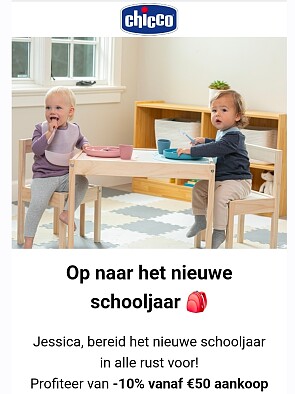 -10% vanaf €50 aankoop