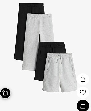-50% the set rugular fit 4 pack wide joggers