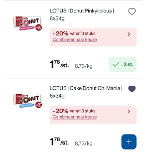 Lotus donuts 🍩 in promo