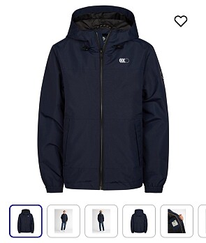 -49% Petrol blauwe jas