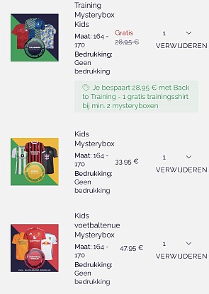 Fc surprise actie