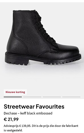 Zwarte bottines voor dames 21,99€