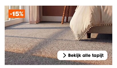 -15% bij Kwantum op Tapijten, Vintl,…