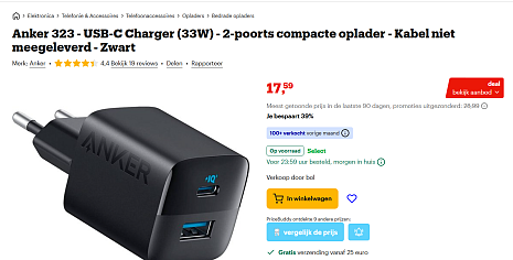Image of oplader