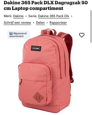 Dakine 365 Pack DLX Dagrugzak