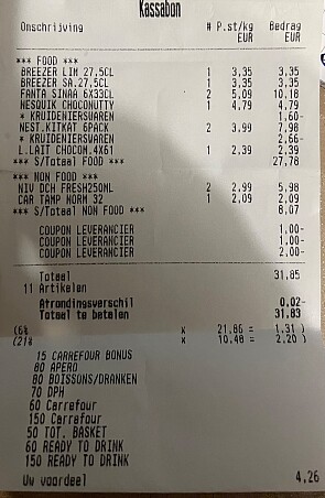 Nestlé producten in promo