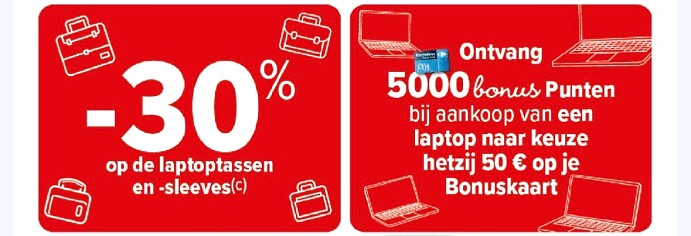 Carrefour hypermarkt: exclusieve aanbieding op laptops
