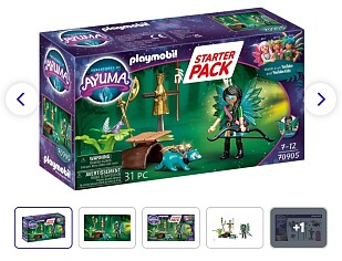 -50% Playmobil 70905 Starterpack Knight Fairy met wasbeer