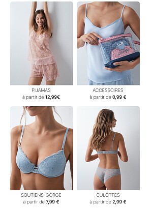 Laatste kans! Alles vanaf 0,99€ bij Women's secret