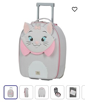 Kinder koffer Samsonite aan 50% korting