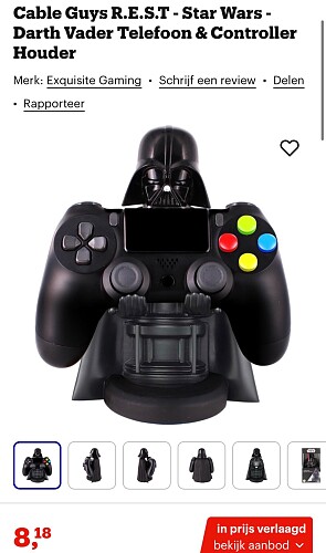 Star Wars Darth Vader Telefoon & Controller Houder