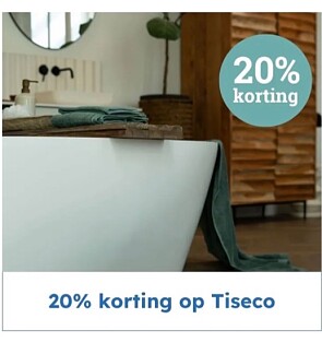 Tiseco handdoeken -20%