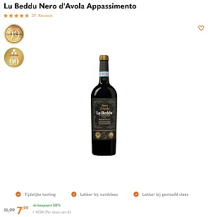 Lu Beddu Nero d'Avola Appassimento