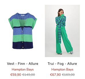 Tot 60% korting op Hampton Bays