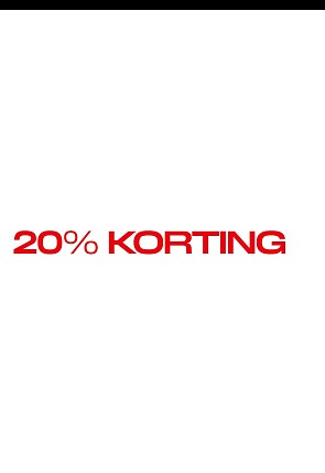-20% bij H&M