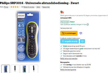 Image of afstandsbediening
