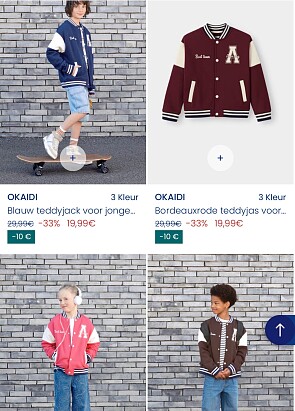 Verschillende teddy jacks aan -33%