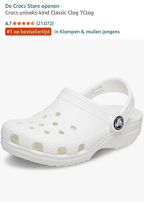Classic Crocs voor kinderen -49%