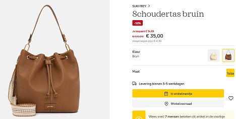 -40% tot -60% heel wat handtassen bij Torfs 👜