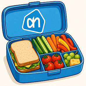 dit weekend gratis gevulde brooddoos of snackgroenten bij albert heijn