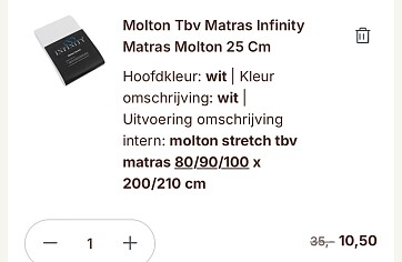 Matrasbeschermer en Boxspringbeschermingsset