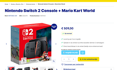 🎮 Nintendo Switch 2 Console + Mario Kart World
