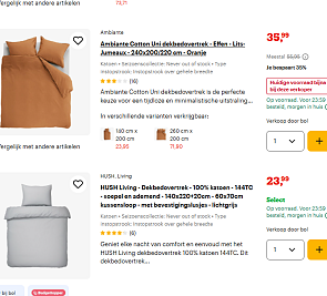 🛏️ 2 halen 1 betalen op dekbedovertrekken