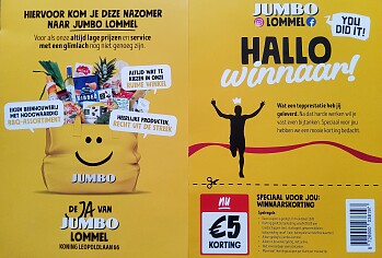 €5 KORTING BIJ JUMBO LOMMEL