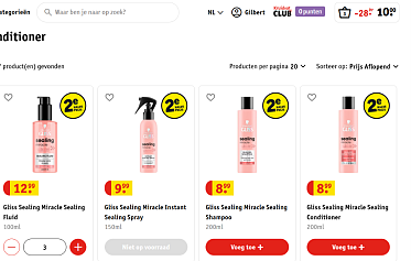 gliss shampoo en conditioner