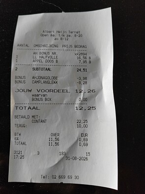 Albert Heijn appels aan €0,99 per kg en Campina 6 + 6