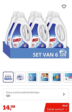 Omo Wit Vloeibaar Wasmiddel