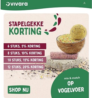 Vogelvoer tot -20%