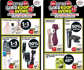 Extra goedkoopavond bij Kruidvat op 2 september 2026