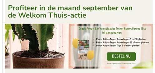 Gratis Pokon Bio Vangplaatjes