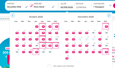 🚄 OUIGO Vente Flash: 200.000 treintickets vanaf €10, max €19!