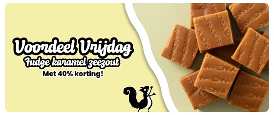 Fudge karamel zeezout