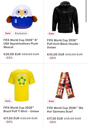 The FIFA World Cup 2026 sale