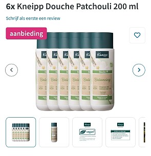 Kneipp douchegel goedkoop bij Plein