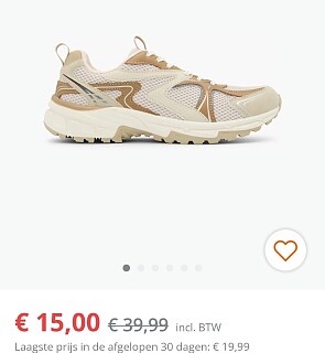 Herensneakers 15€!