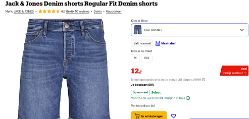 Jack & Jones Denim shorts