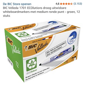 whiteboardmarkers groen