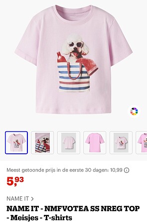 Name it t-shirt 5,93€